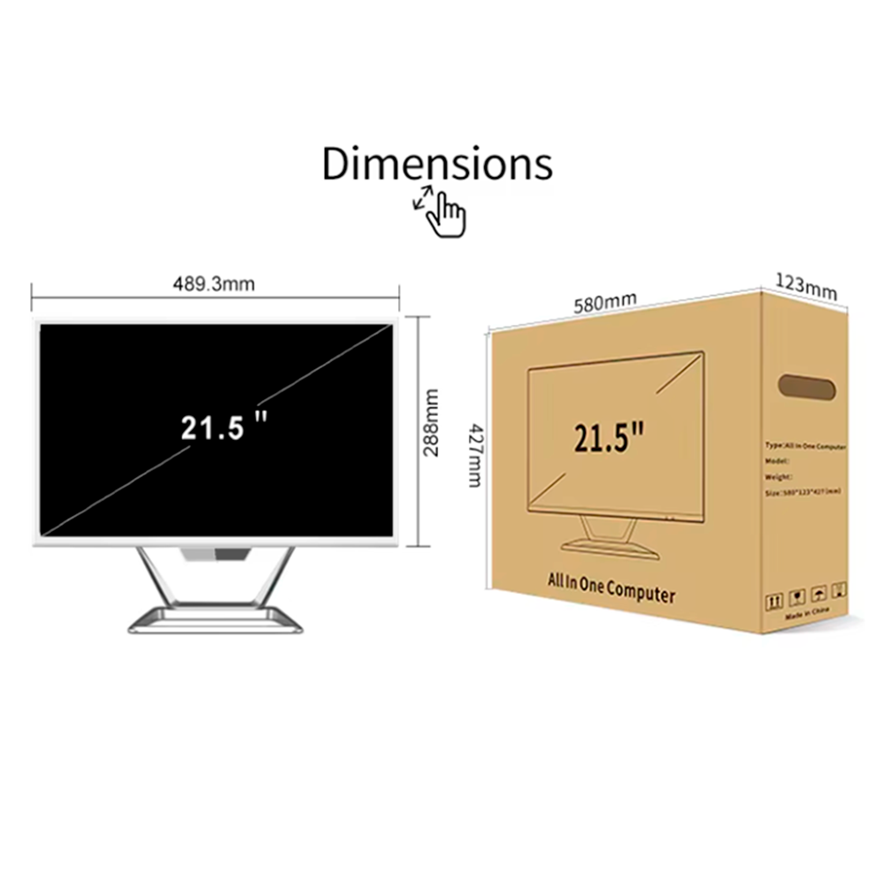 PANTALLA ALL IN ONE U22